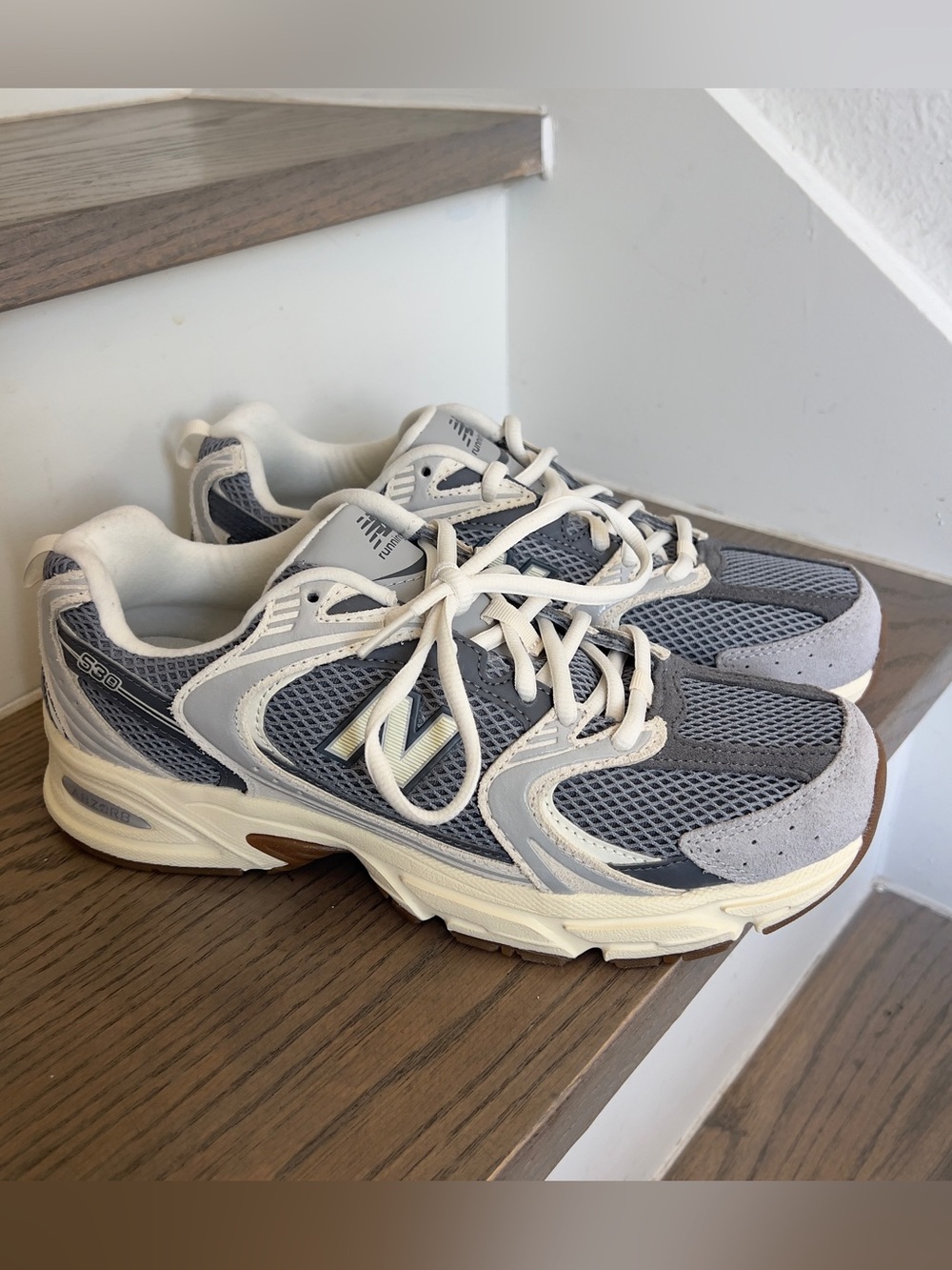 New Balance 530 Sneakers in Raincloud / Castlerock NWOB - Picture 2 of 6
